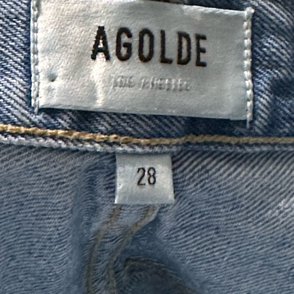 agolde revolve 90's jeans ripped distressed size 28 - Picture 7 of 7